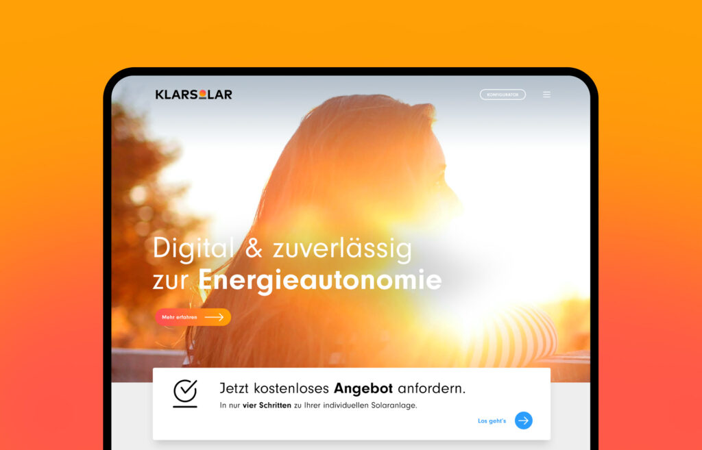 Klar solar